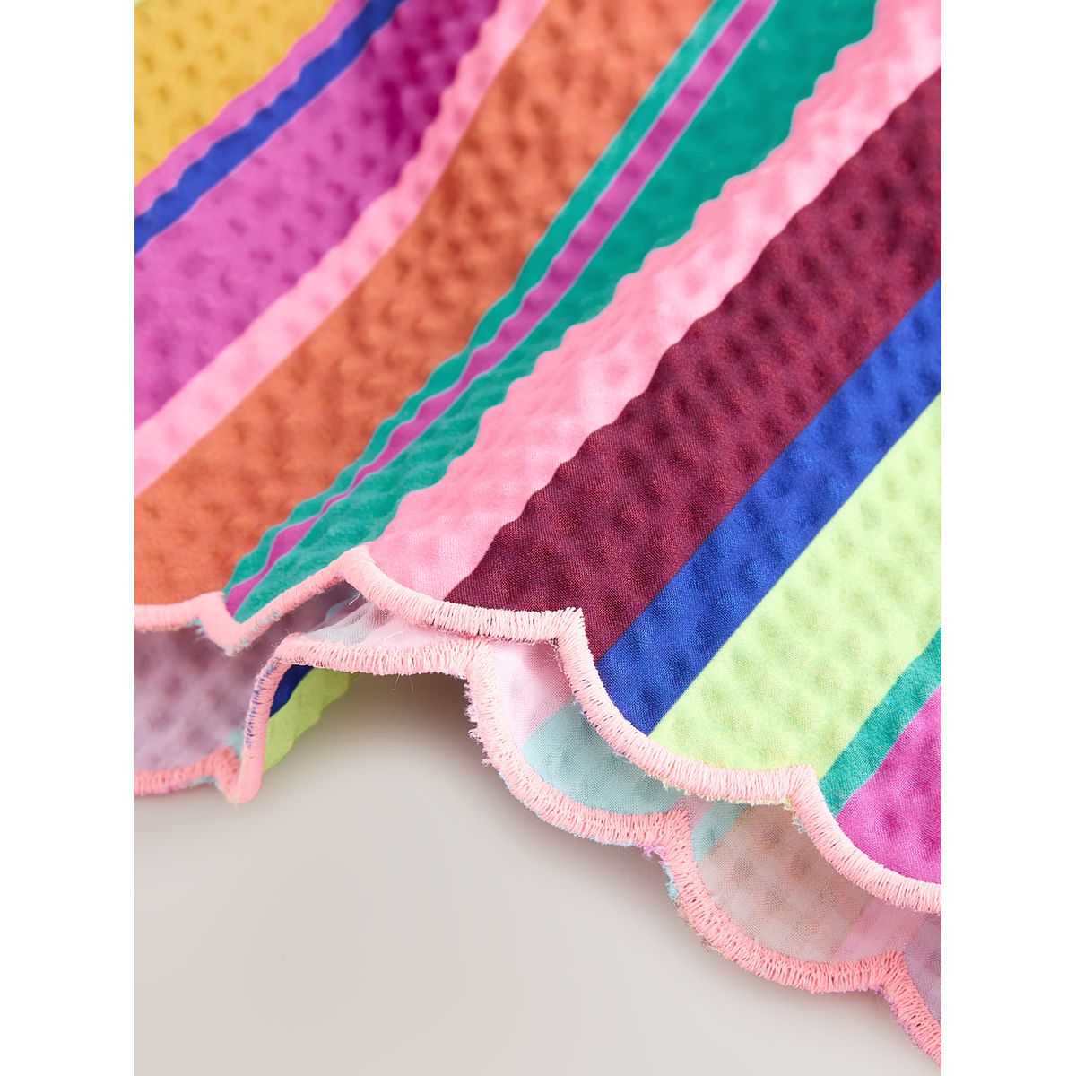 Short de plage rayures multicolores arc-en-ciel, NEXT