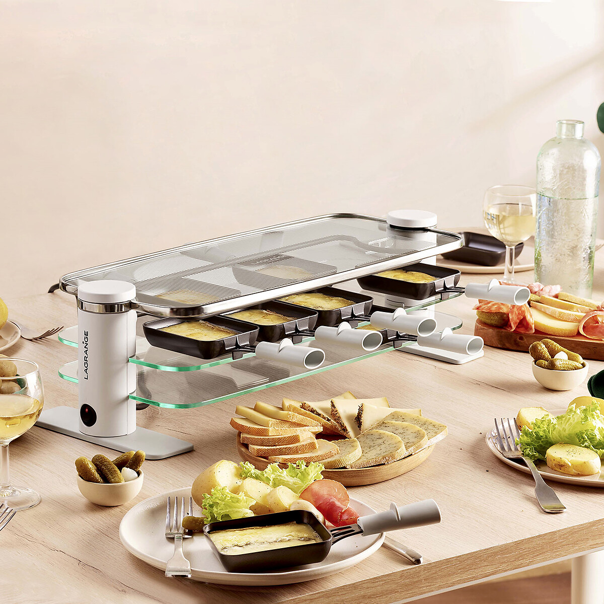 Raclette 10 Transparence 079 901 transparent, LAGRANGE