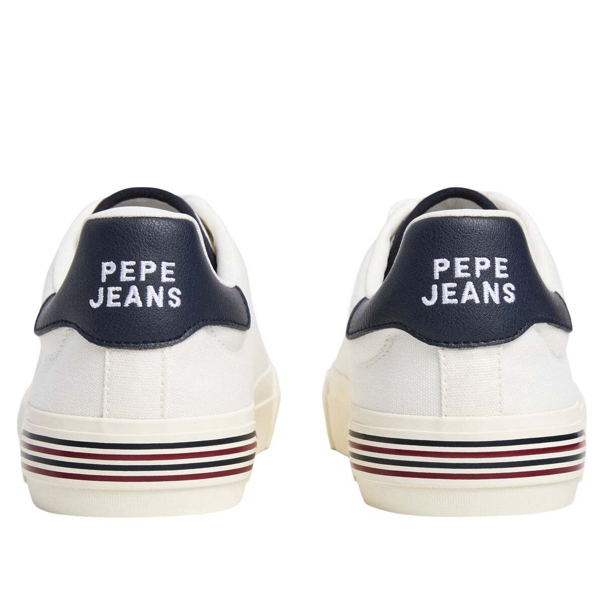 Taylor - Sneakers Classiques En Toile blanc cassé, PEPE JEANS