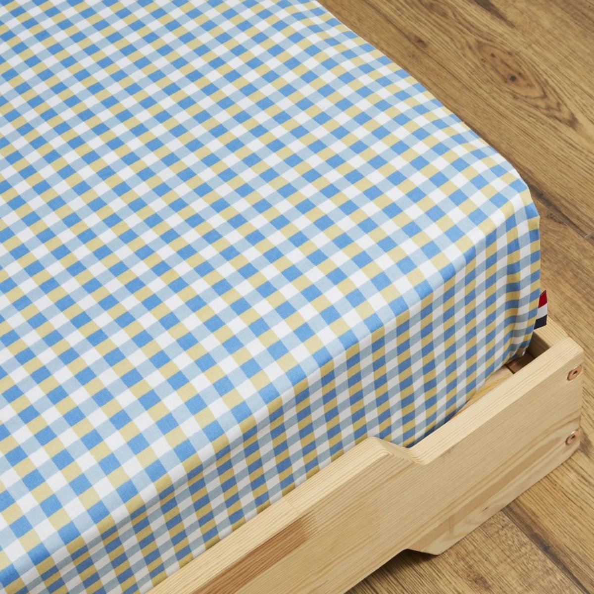 Drap housse Martin bleu, LES MATELAS DE MORPHEE