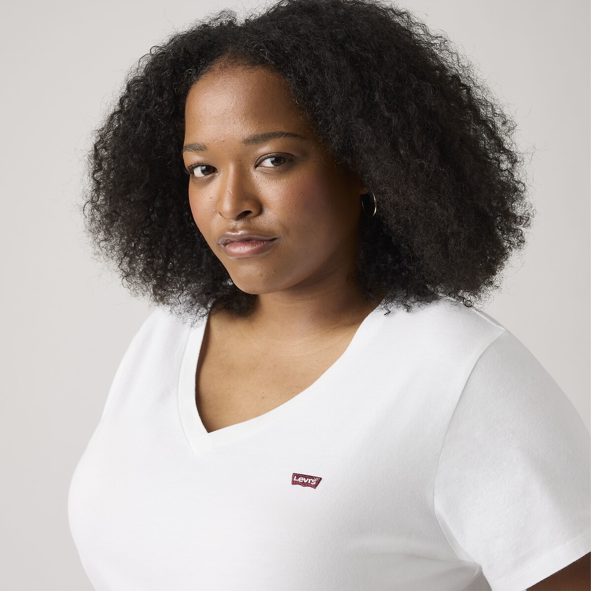 T-shirt a maniche corte bianco, LEVI’S PLUS