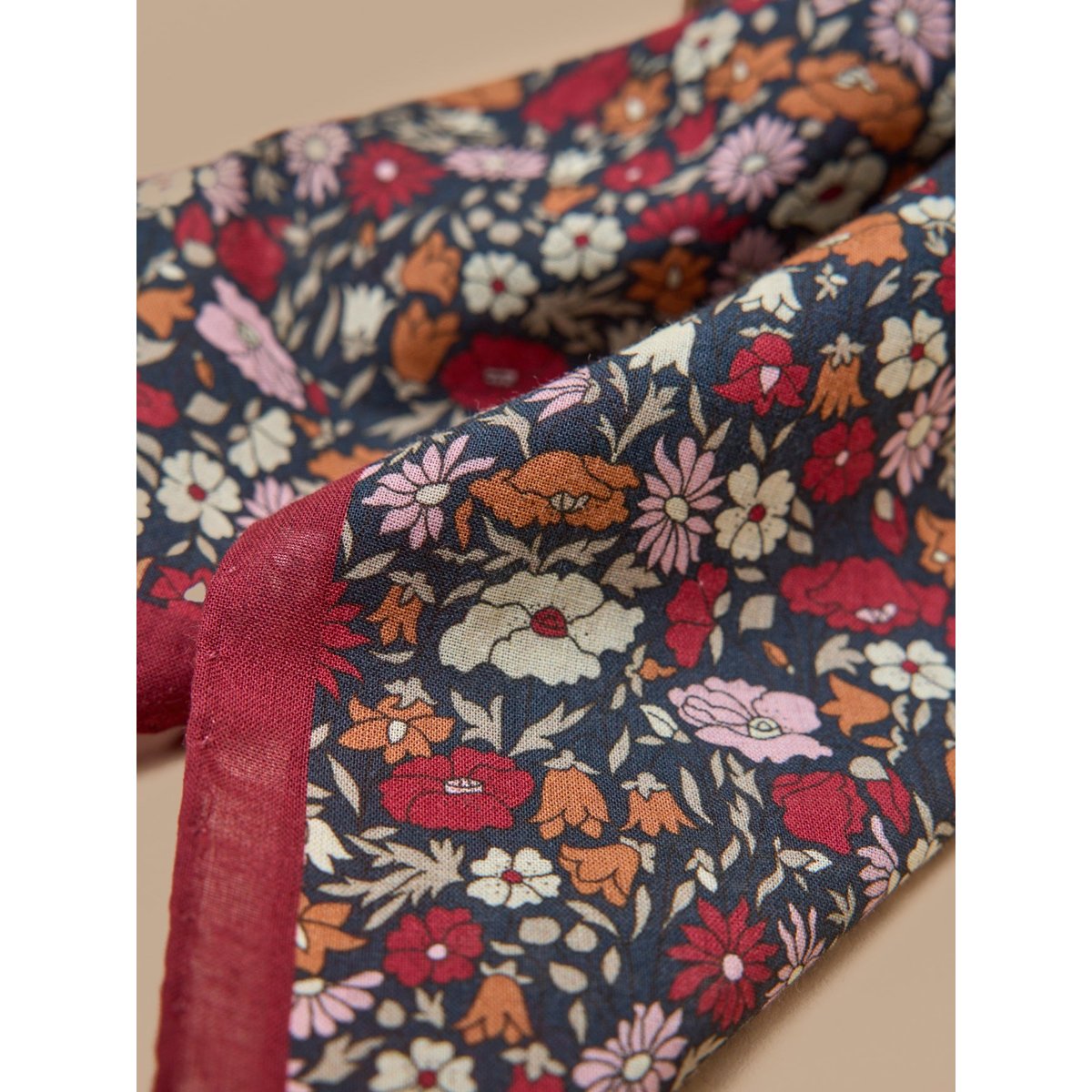 Bandana Petal&Daisy - Made with Liberty Fabrics liberty petal and daisy, CYRILLUS