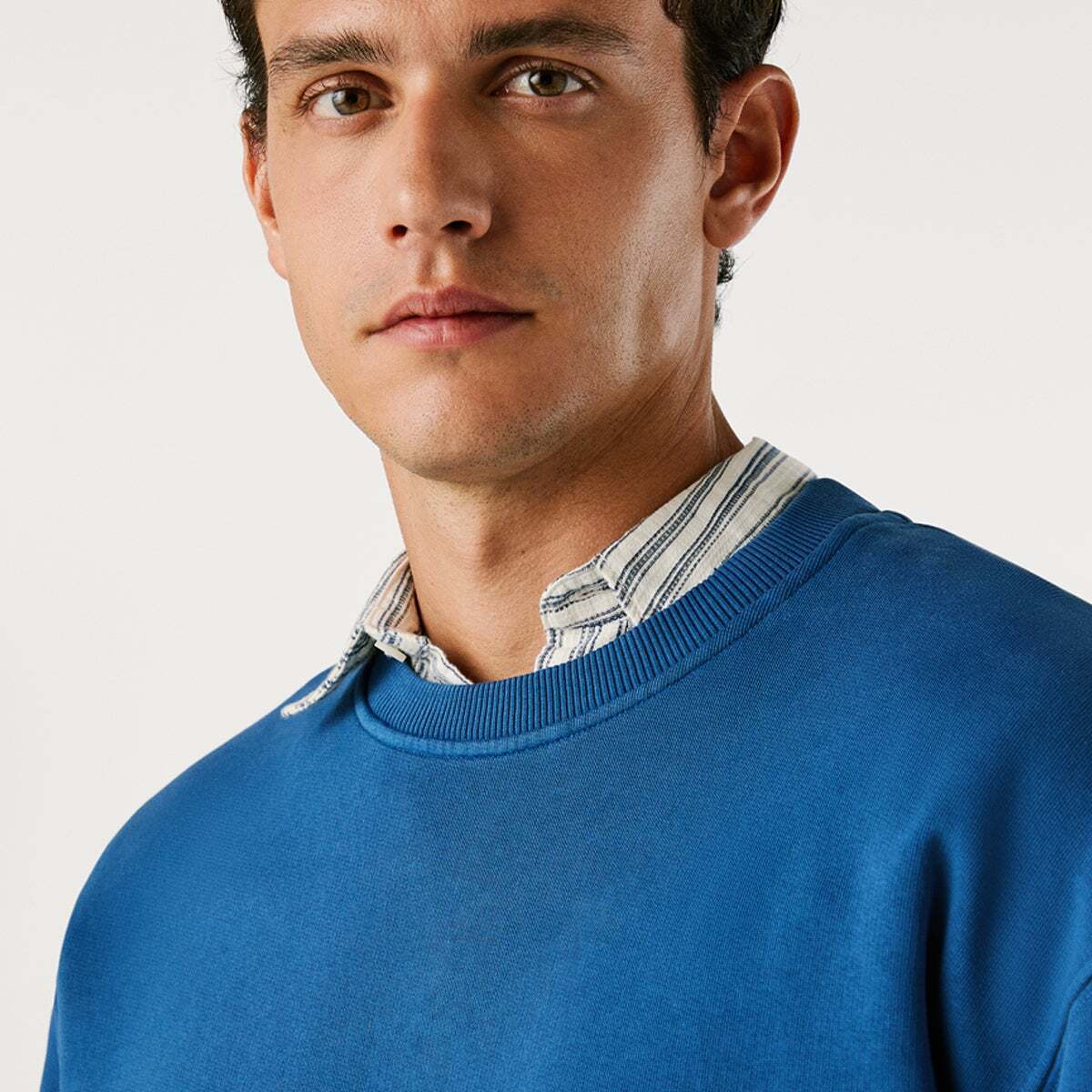 Sweat À Col Rond Coupe Décontractée blue, PEPE JEANS