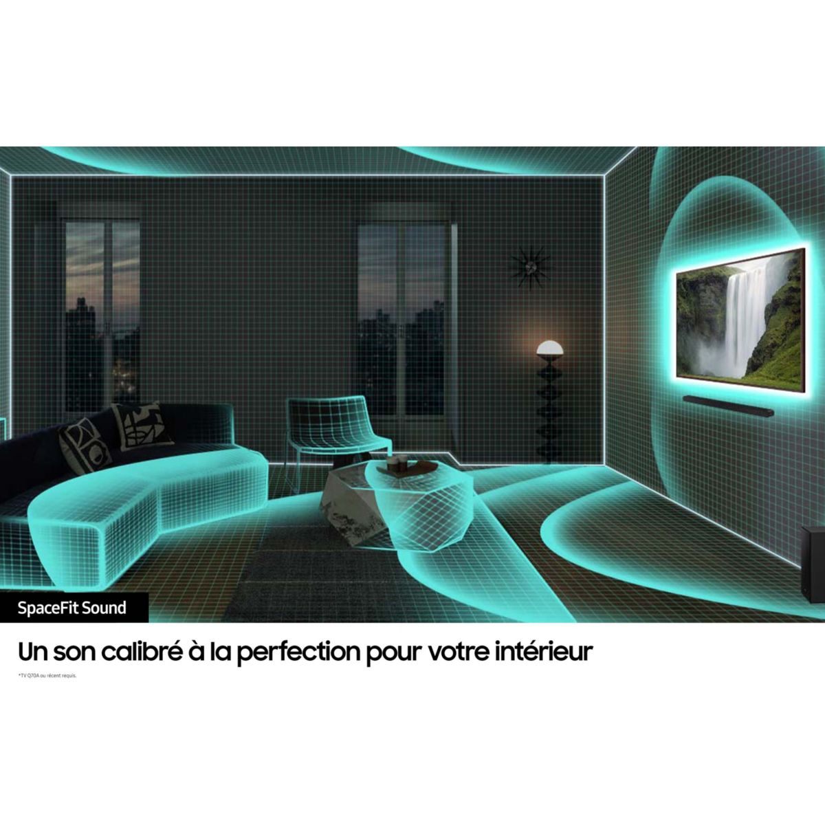 Barre de son HW-S710D noir titane, SAMSUNG