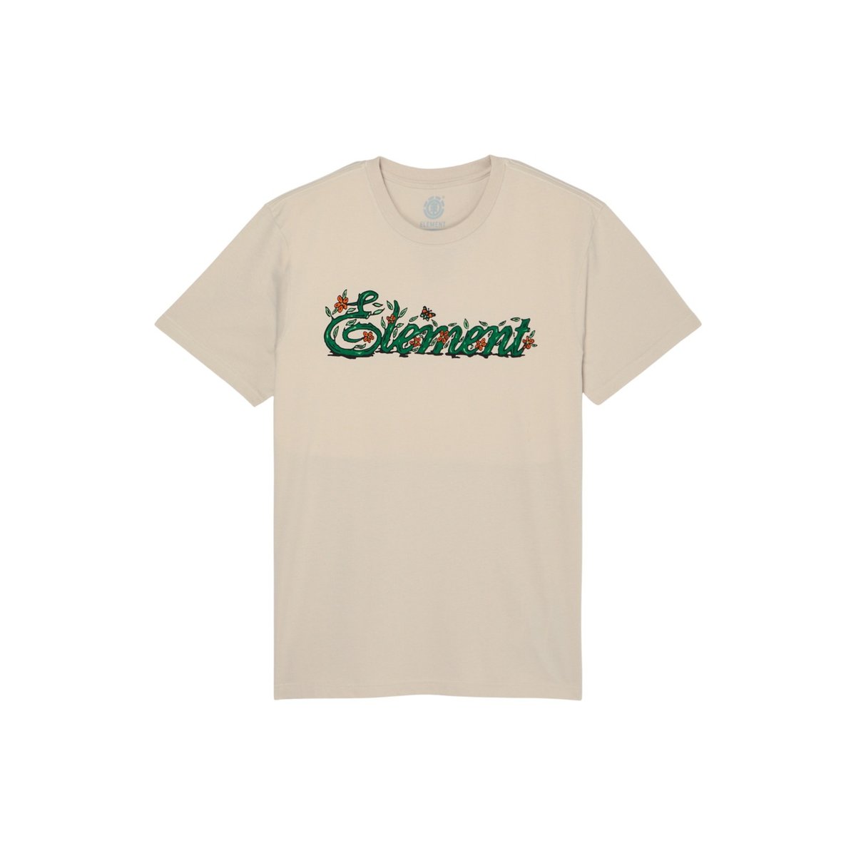 T-Shirt manches courtes BRAMBLES beige oat milk, ELEMENT