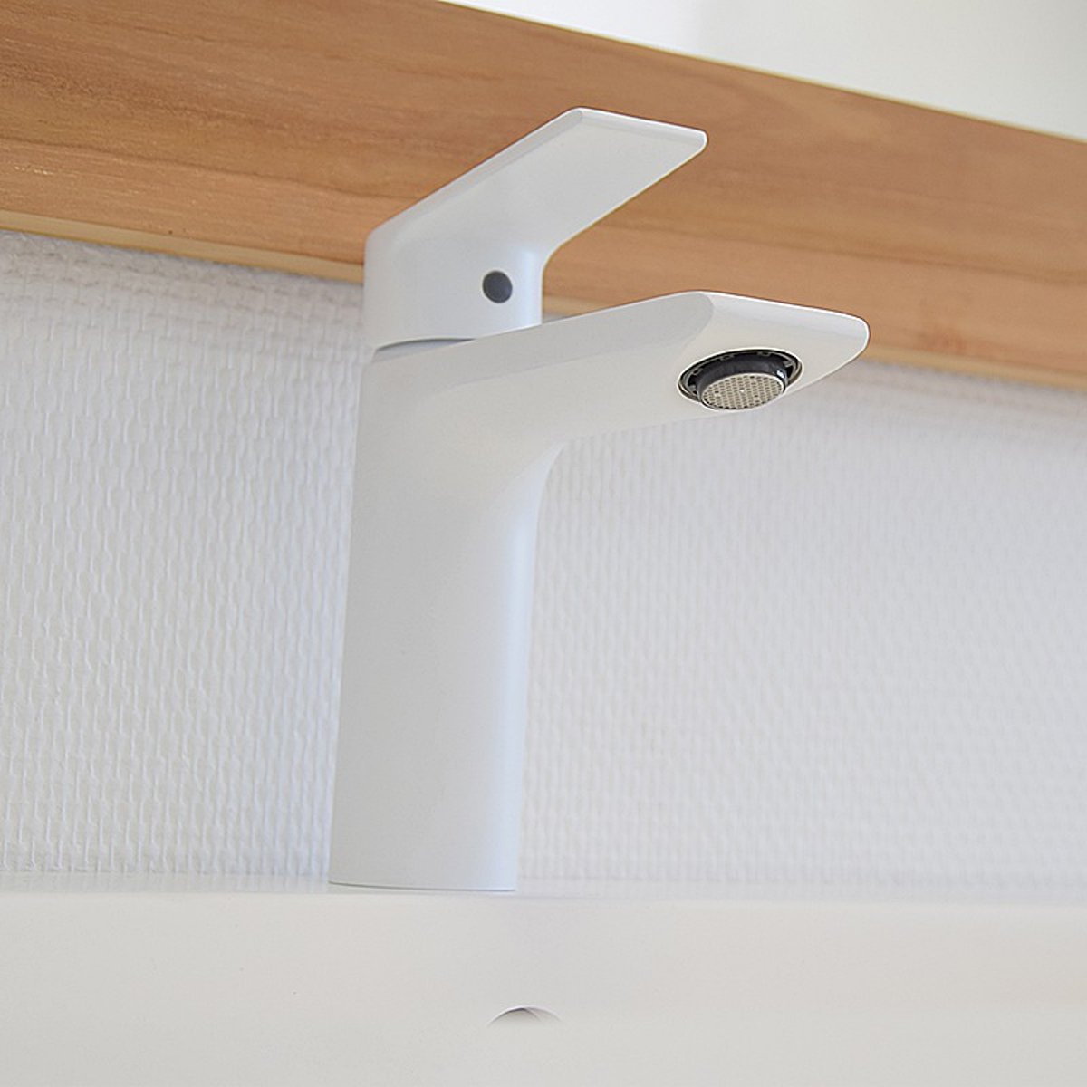 Mitigeur de lavabo, Agora blanc, EVIDENCE