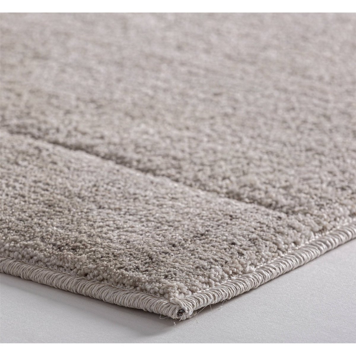 Tapis rectangulaire effet vieilli beige vieilli tons neutres chaleureux, RECOLLECTION