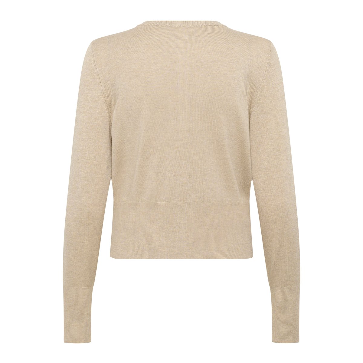 Cardigan à tricot beige feather gray, KAFFE
