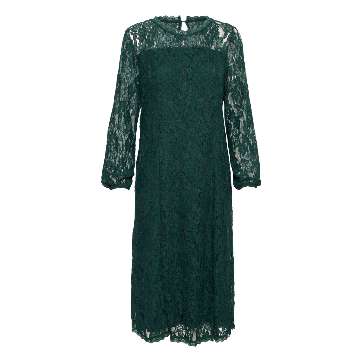 Jersey dress vert sea moss, CREAM