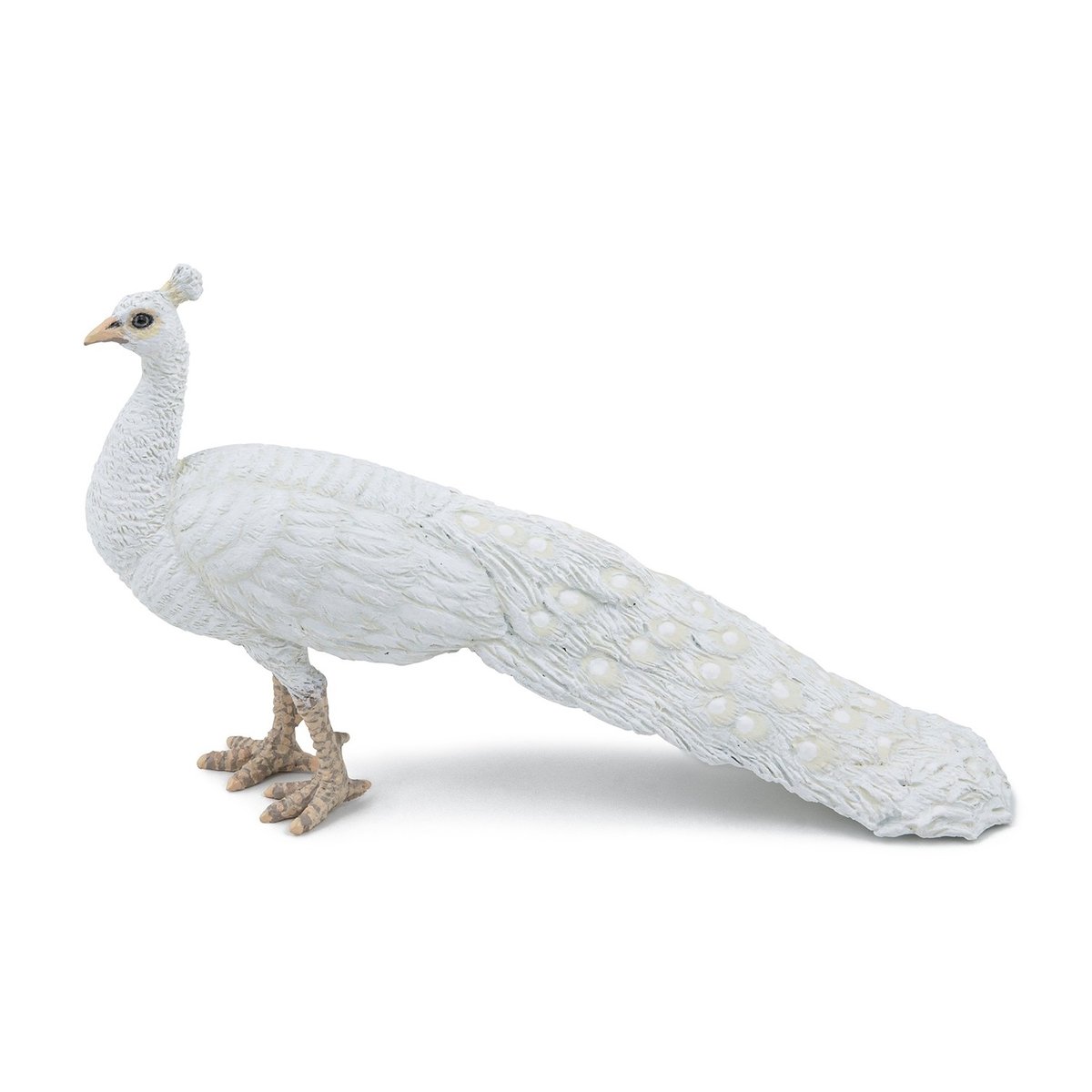 Figurine paon blanc, PAPO