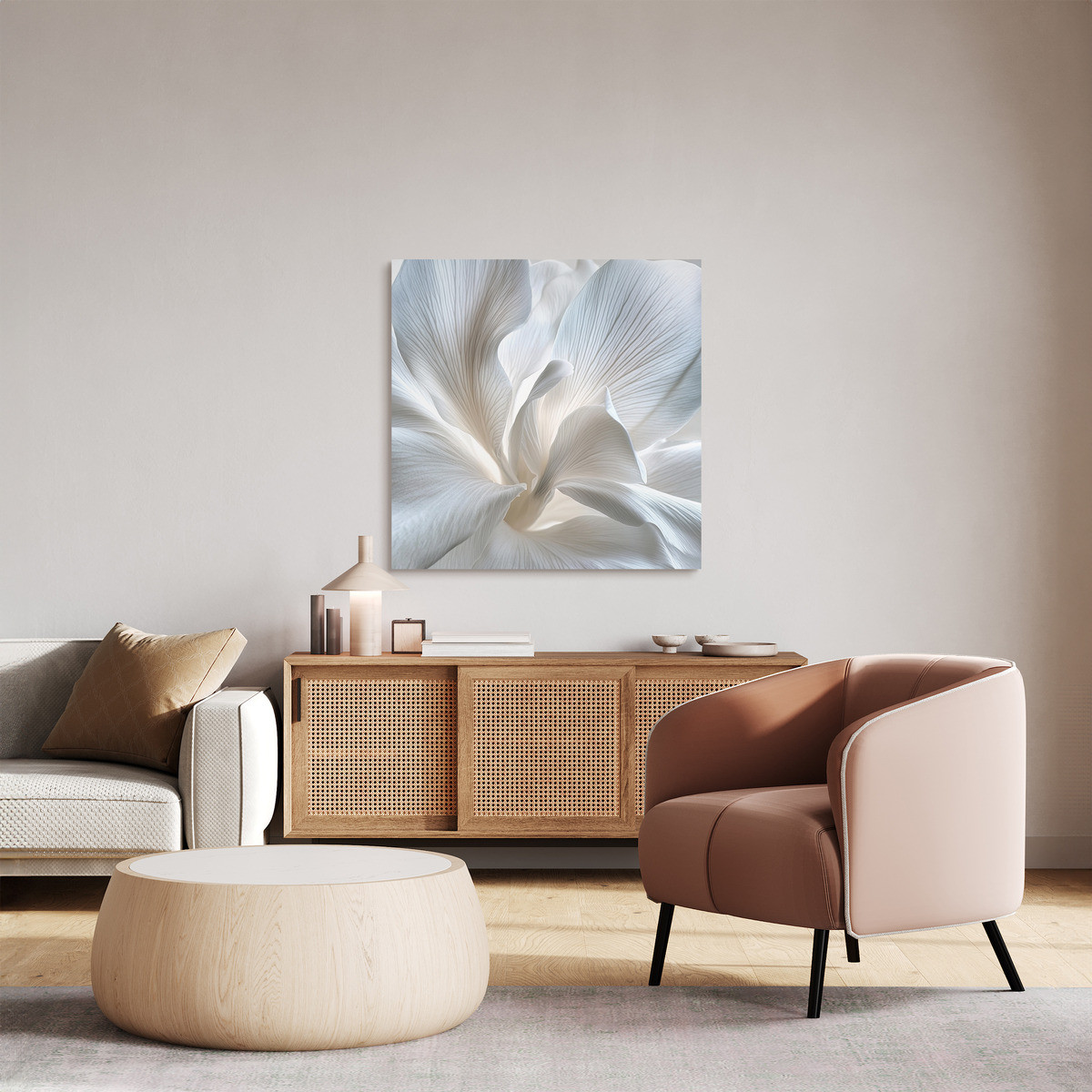 Tableau Sur Toile Douce Fleur Blanche FLEUR tableaux sur toile-blanc, CEANOTHE