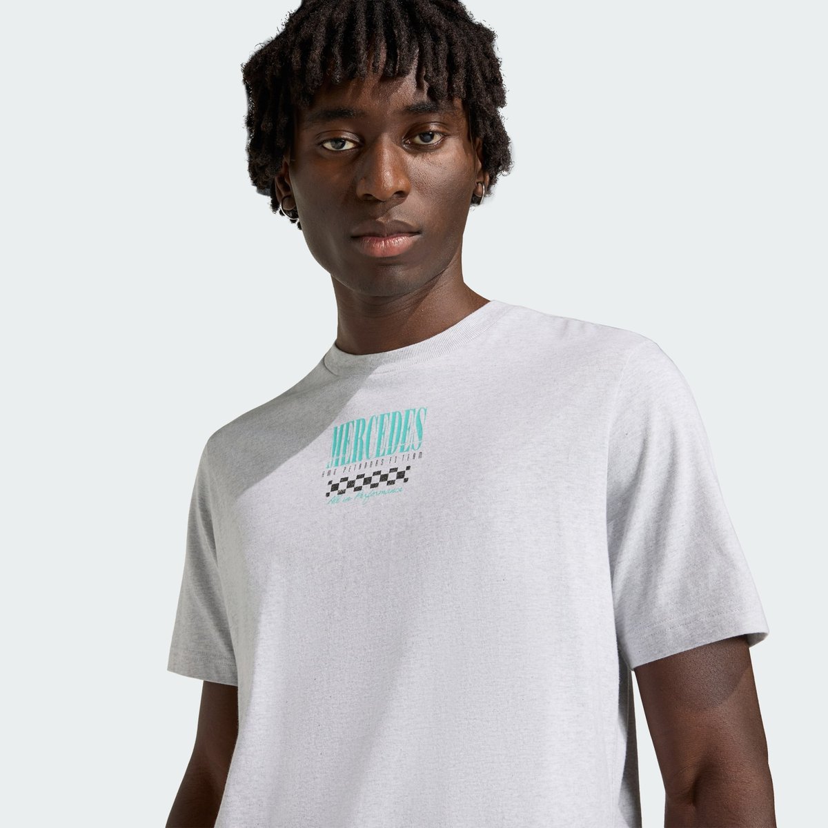T-Shirt Graphique 02 Mercedes - Amg Petronas Formula 1 Team T-Shirt Graphique 02 Mercedes - Amg Petronas Formula 1 Team light grey heather, adidas Performance