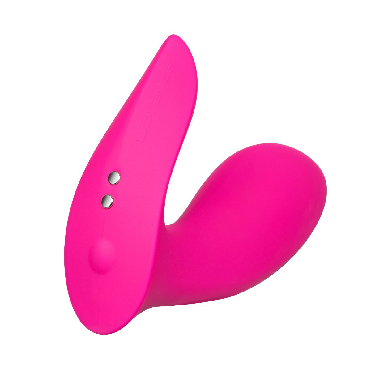 Vibromasseur double insérable pour culotte FLEXER rose, LOVENSE