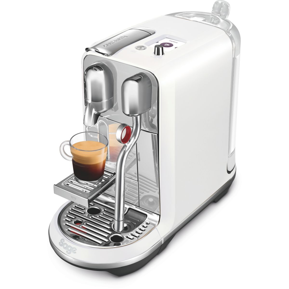 Nespresso Creatista Plus Sel de mer argent / métallique, SAGE APPLIANCES