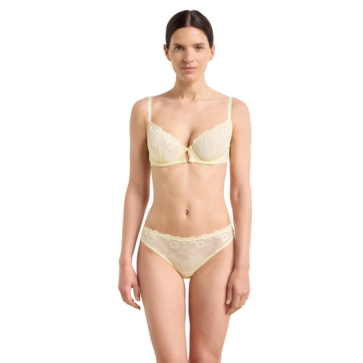 Soutien-gorge avec armatures Slow Days Fresh Vibes jaune pâle, DIM