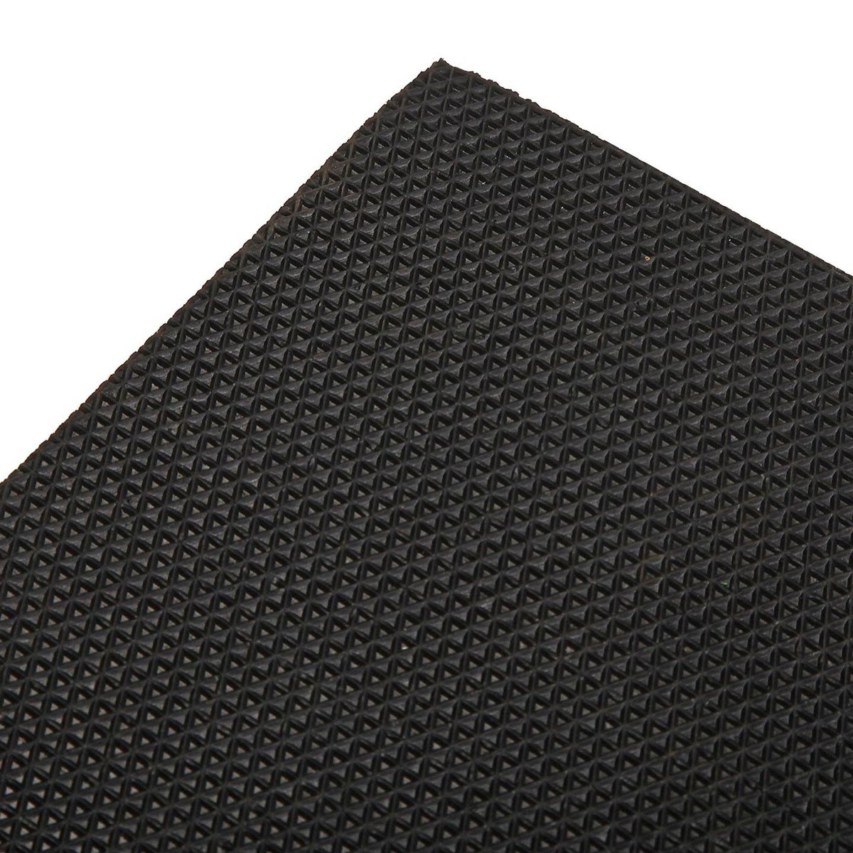 Paillasson coco et caoutchouc feuillage 70x40x2cm marron, VERSA