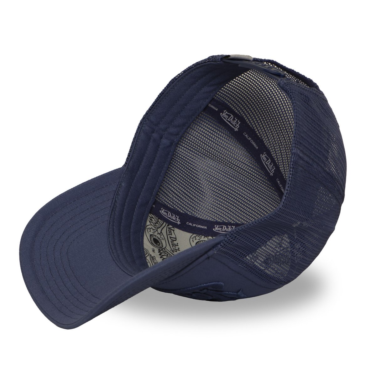 Casquette trucker EMBROIDERY bleu, VON DUTCH