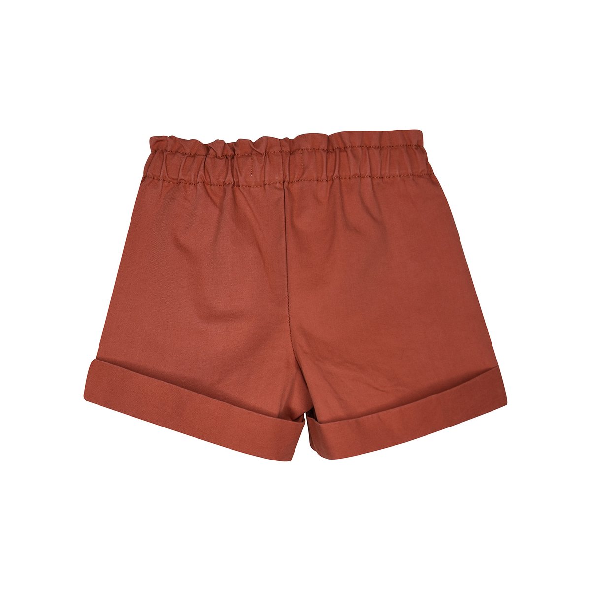 Short gardenia twill enfant marron, SUCRE D'ORGE