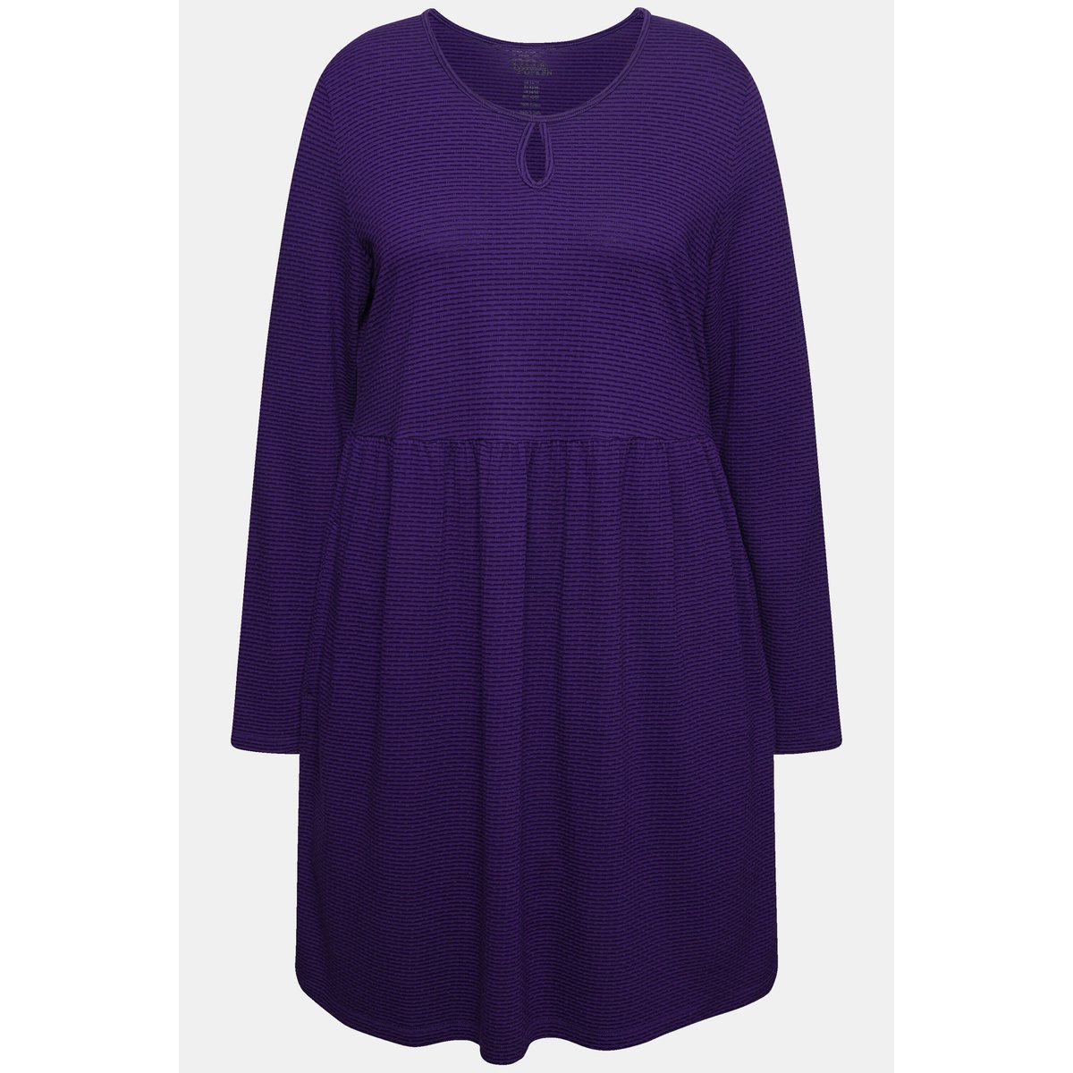 T-shirt long motif Jacquard lys, ULLA POPKEN