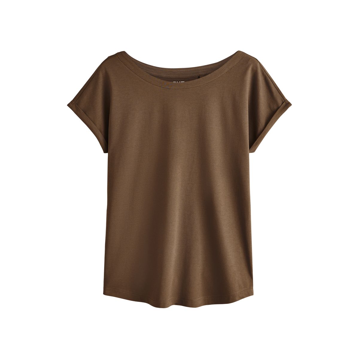 T-shirt à mancherons et col v, lot de 5 marron/orange/jaune/blanc, NEXT