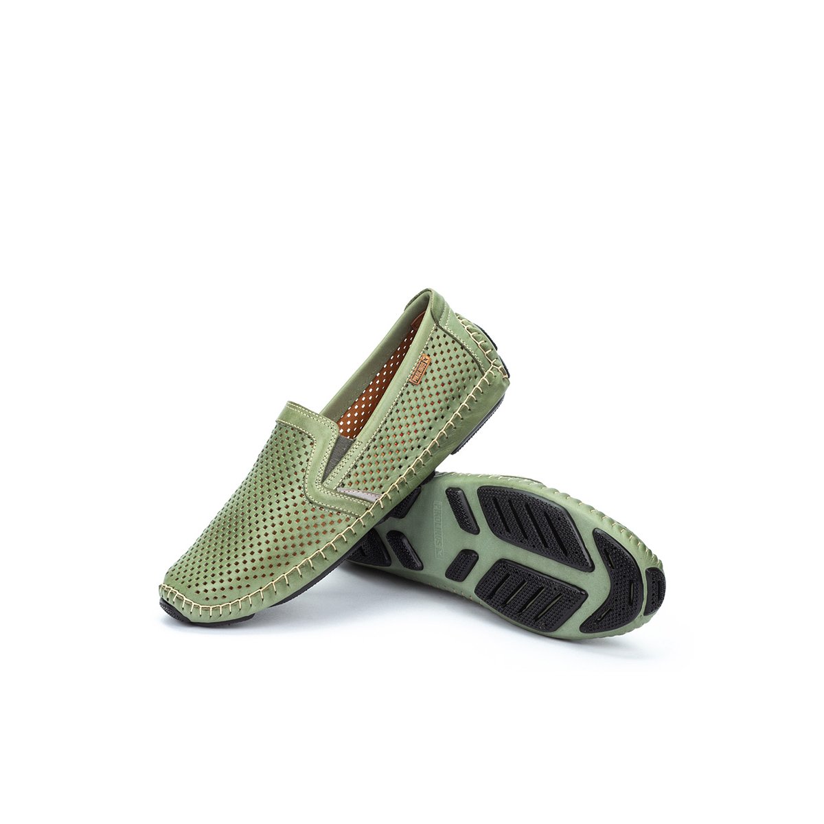 Mocassins cuir Jerez mint green, PIKOLINOS
