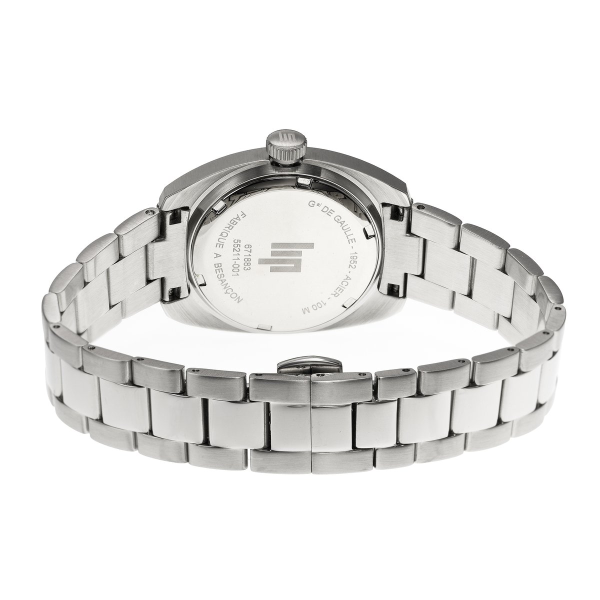 Montre Analogique GÉNÉRAL DE GAULLE argenté argenté argenté, LIP