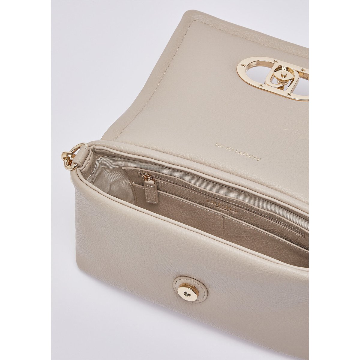Sac LaPuffy moyen modèle blanc, LIU JO