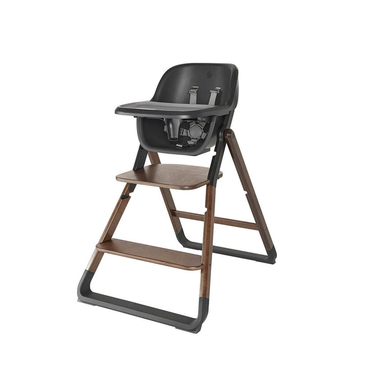 Pack chaise Evolve + siège bébé bois foncé, ERGOBABY