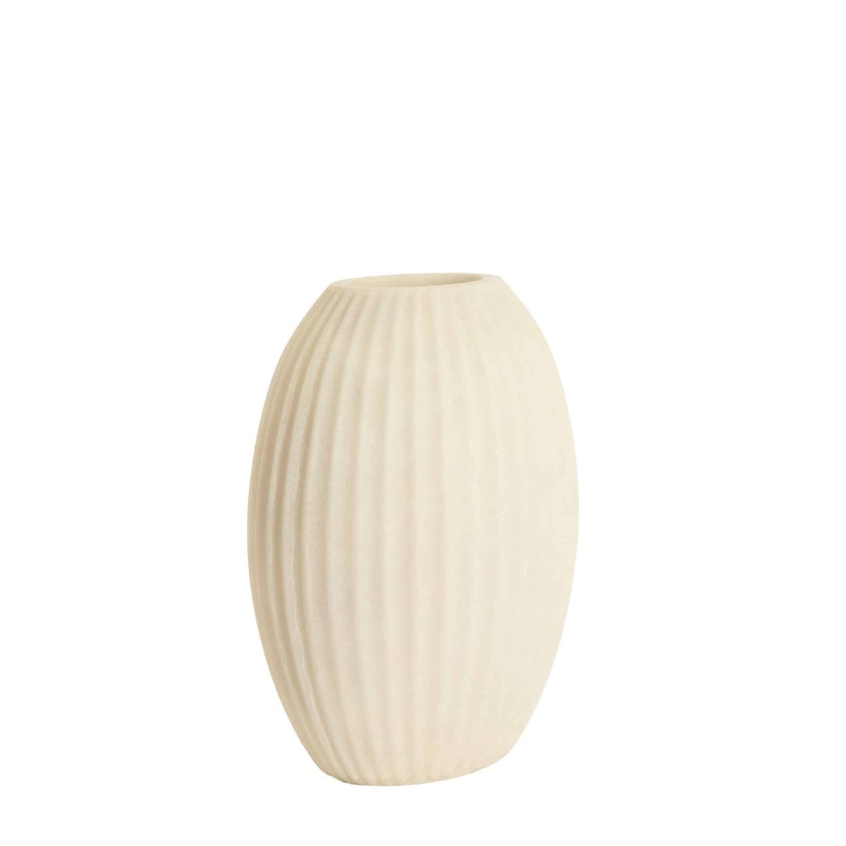 Vase Plastique MIRALLI blanc, LIGHT & LIVING 