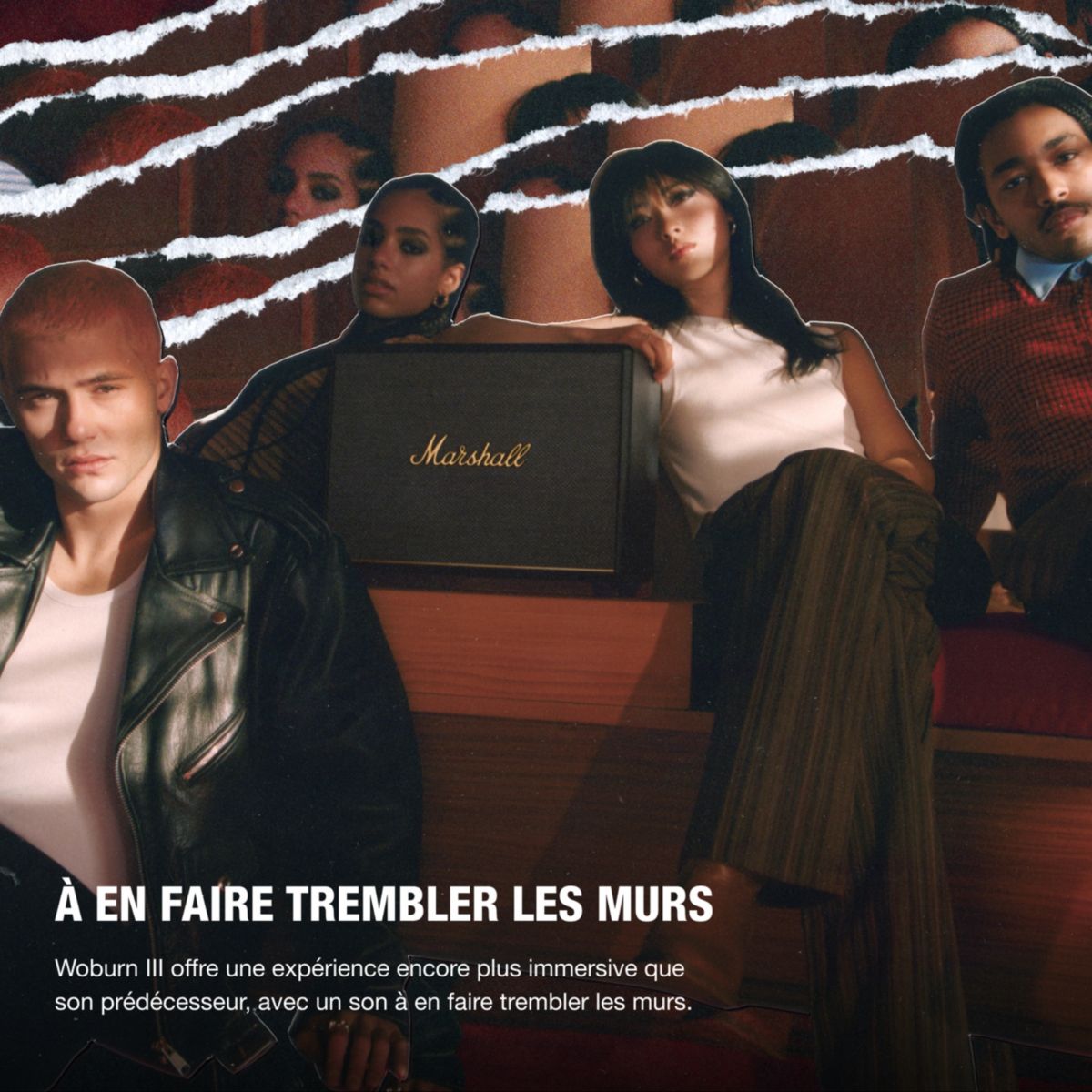 Enceinte résidentielle Woburn III Noir noir, MARSHALL
