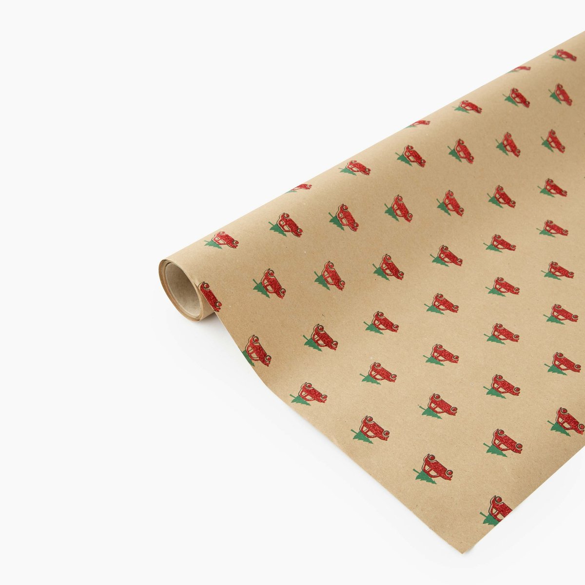 Papier cadeau, 2m marron, MONOPRIX