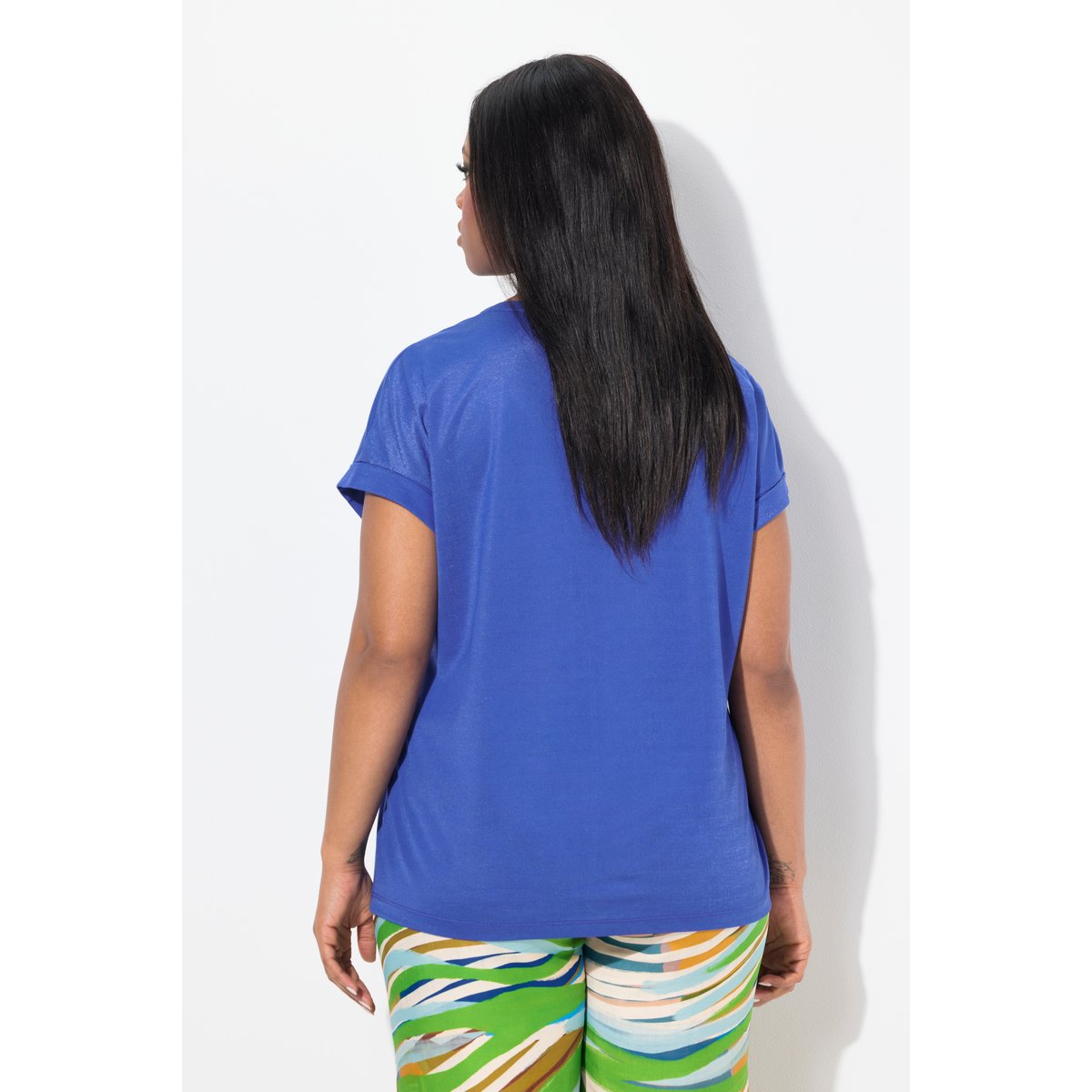 T-shirt bleu violet, ULLA POPKEN