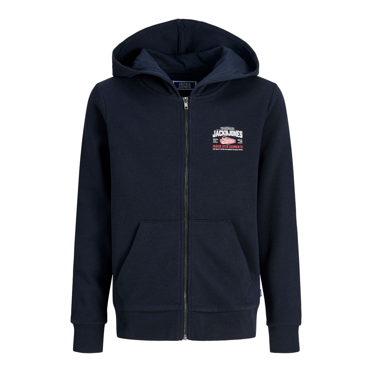 Sweat À Capuche navy blazer, JACK & JONES JUNIOR