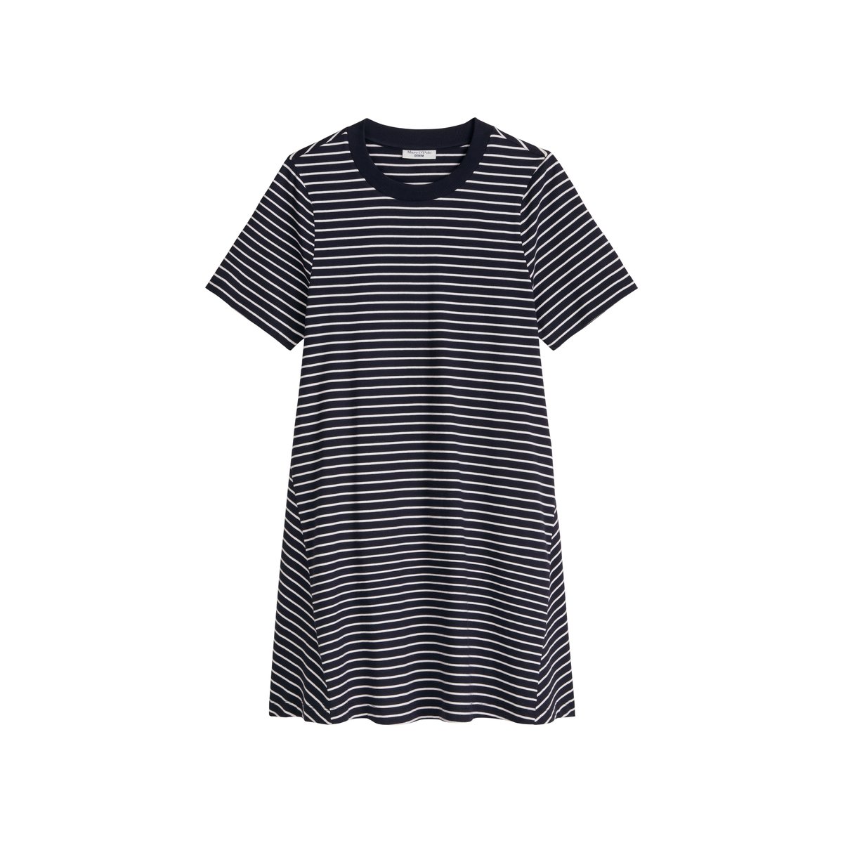 DfC Robe évasée en jersey en coton organique doux bleu foncé, MARC O’POLO DENIM