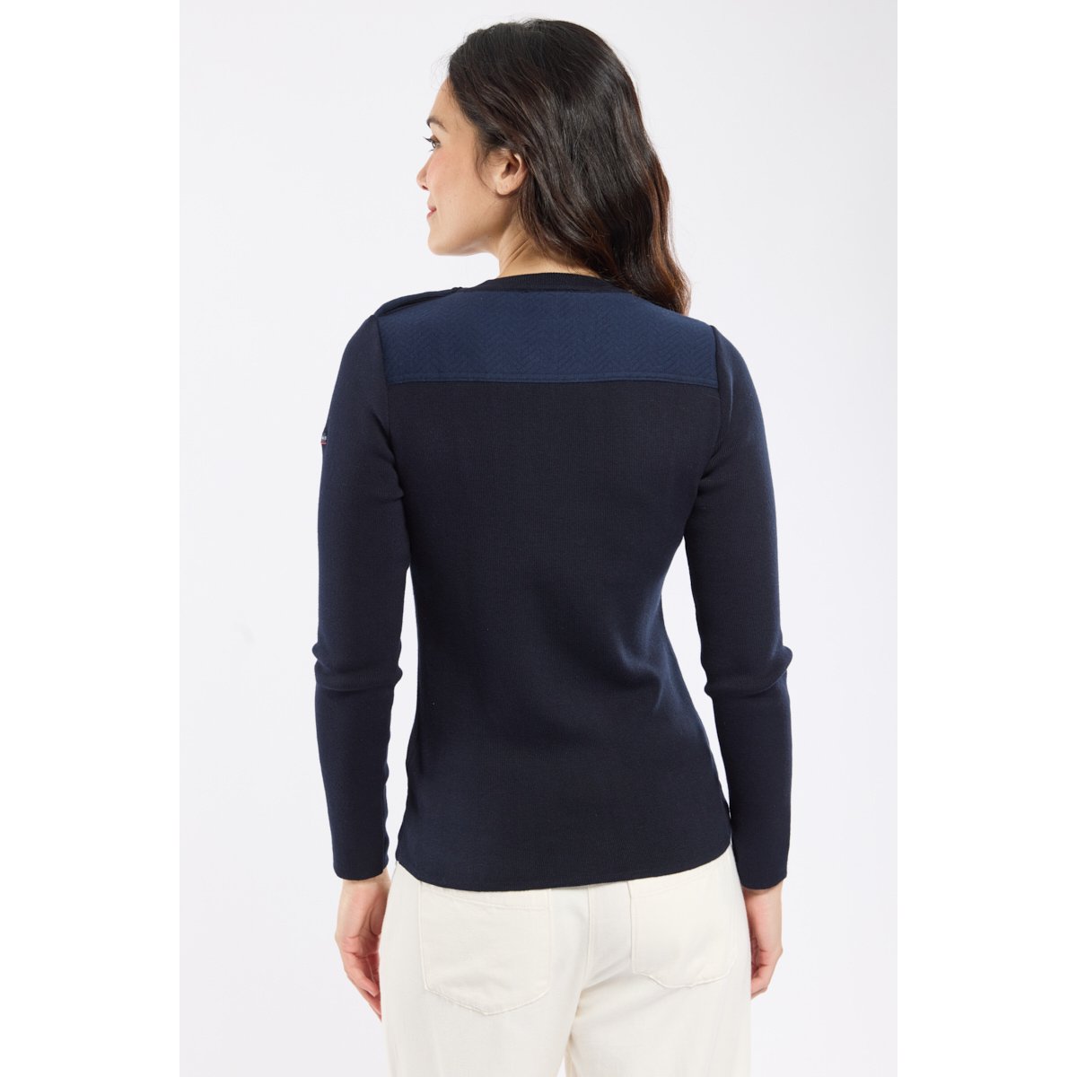 Pull marin en ROUTE DU RHUM marine deep, ARMOR-LUX