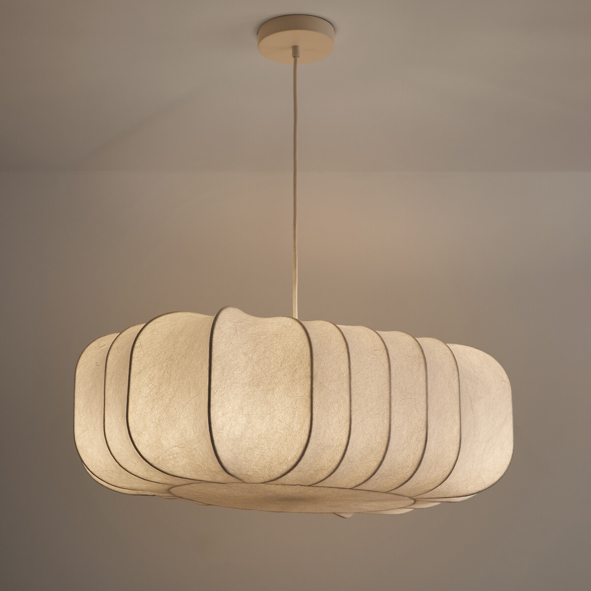 Palupo L65 X H23cm Ceiling Light white, LA REDOUTE INTERIEURS