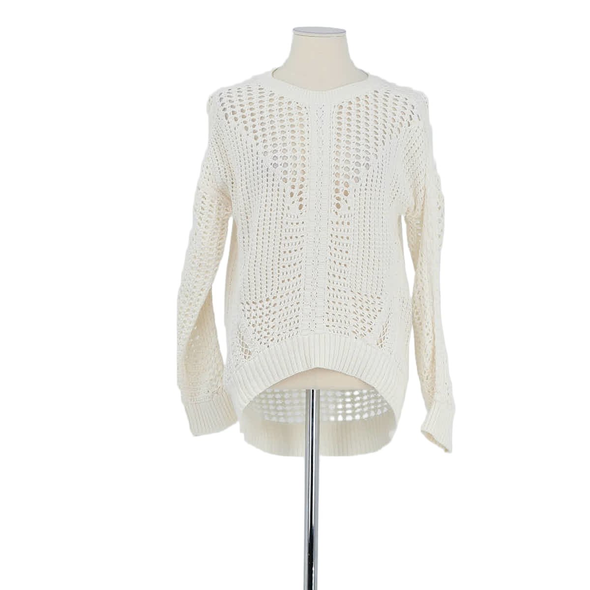 Pull - Bon État blanc, MAJE