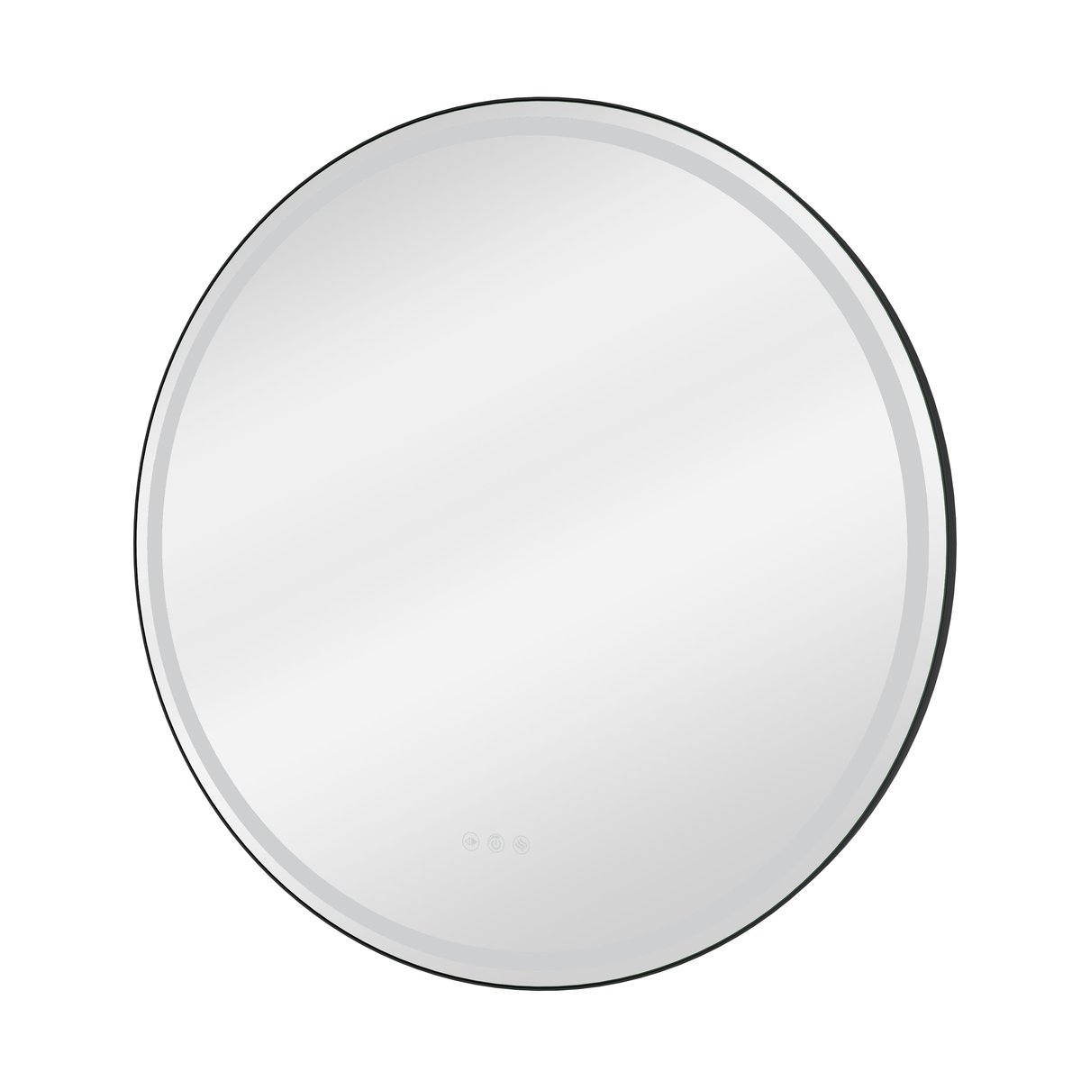 Miroir LED, REMIX noir, SENSEA