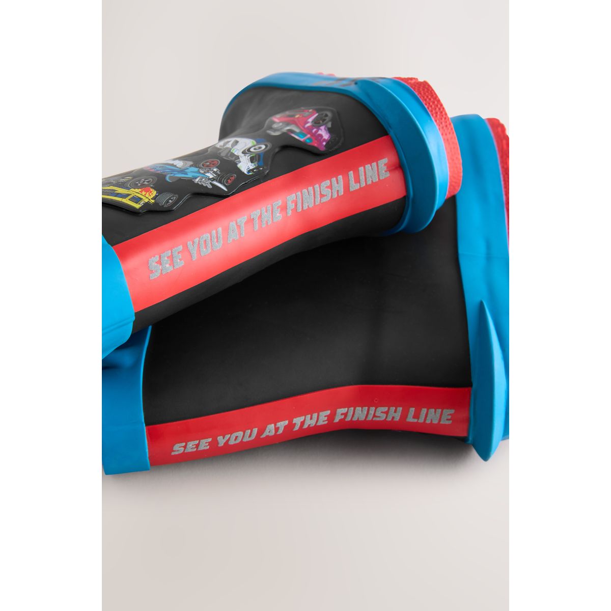 Bottines en caoutchouc avec poignées hot wheels noir, NEXT