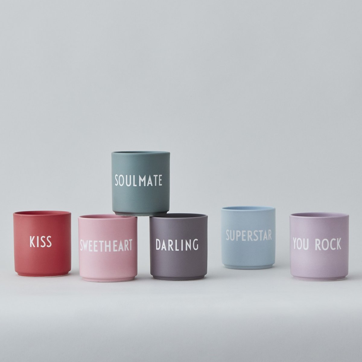 Mug Rose en Porcelaine Sweatheart rose, DESIGN LETTERS