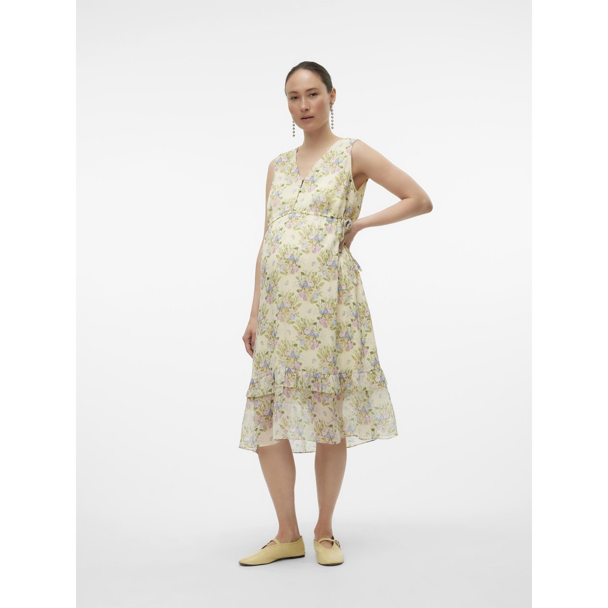 Robe lime cream, MAMA LICIOUS