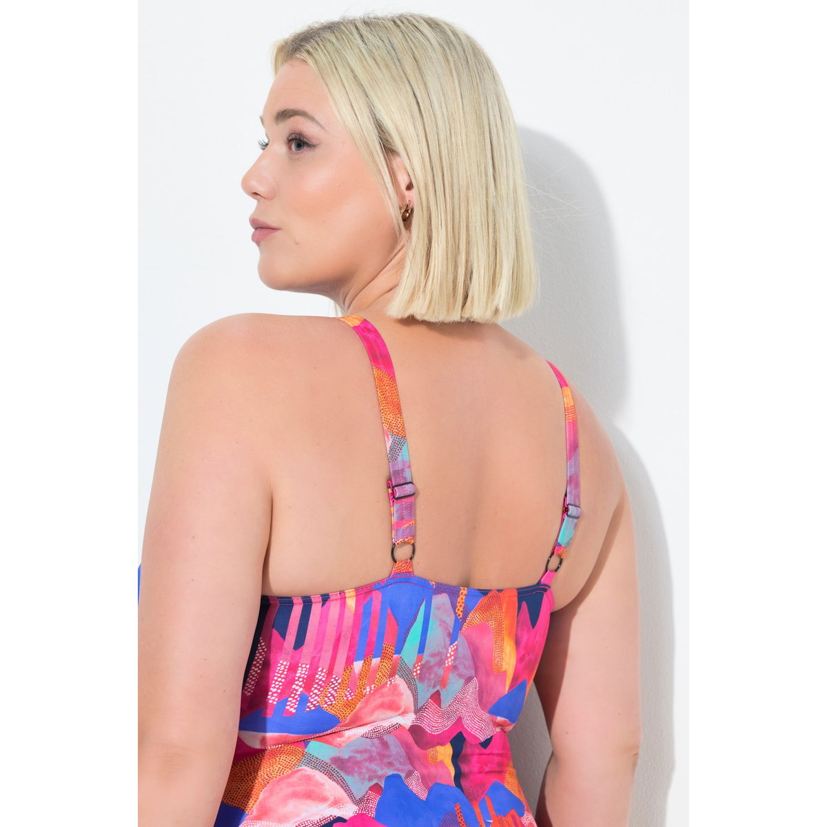 Maillot de bain à bonnets souples rose vif, ULLA POPKEN