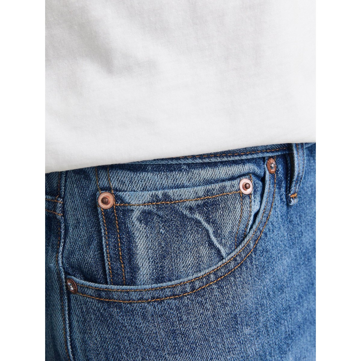 Jean À Coupe Wide blue denim, JACK & JONES