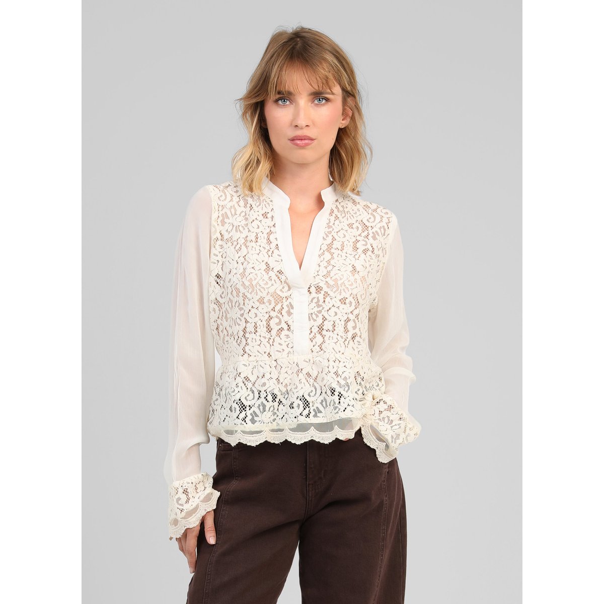 Chemise SALAMA ecru, AN'GE
