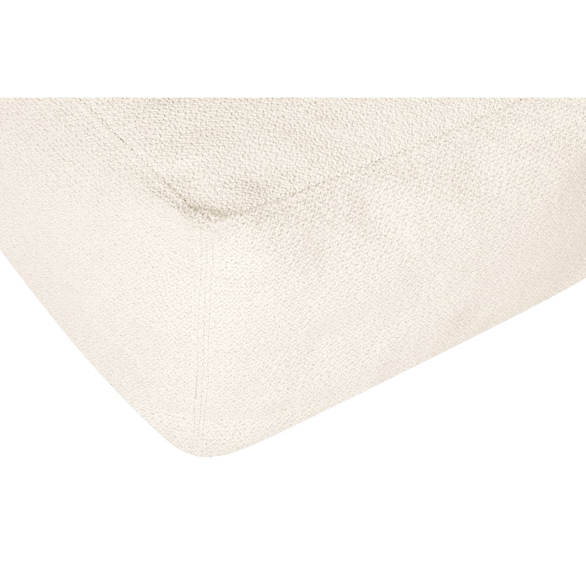 Pouf KENO cloud beige boucle, NOO.MA