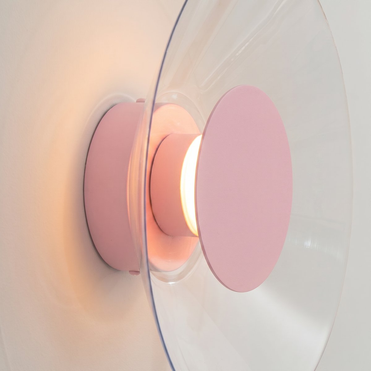 Applique murale Acier Rose LED 1 Astro rose, EDEN