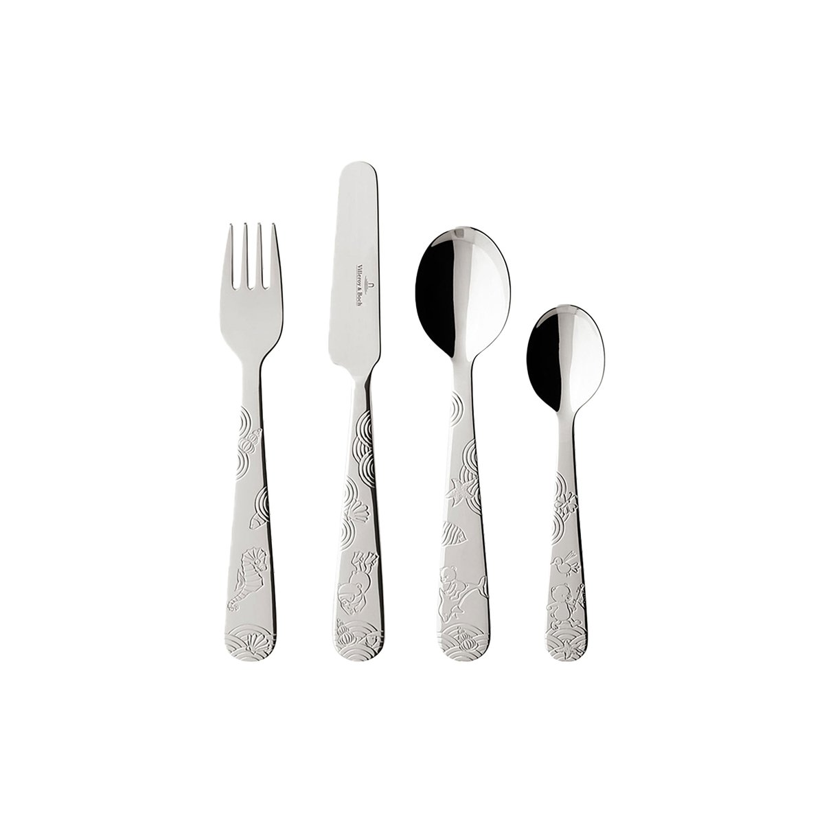Couverts Enfants 4Pcs KIDDY BEARS stainless steel, VILLEROY & BOCH
