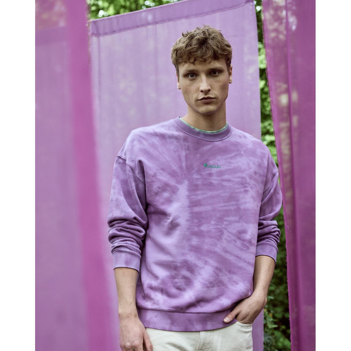Sweat FANGO violet, FAGUO