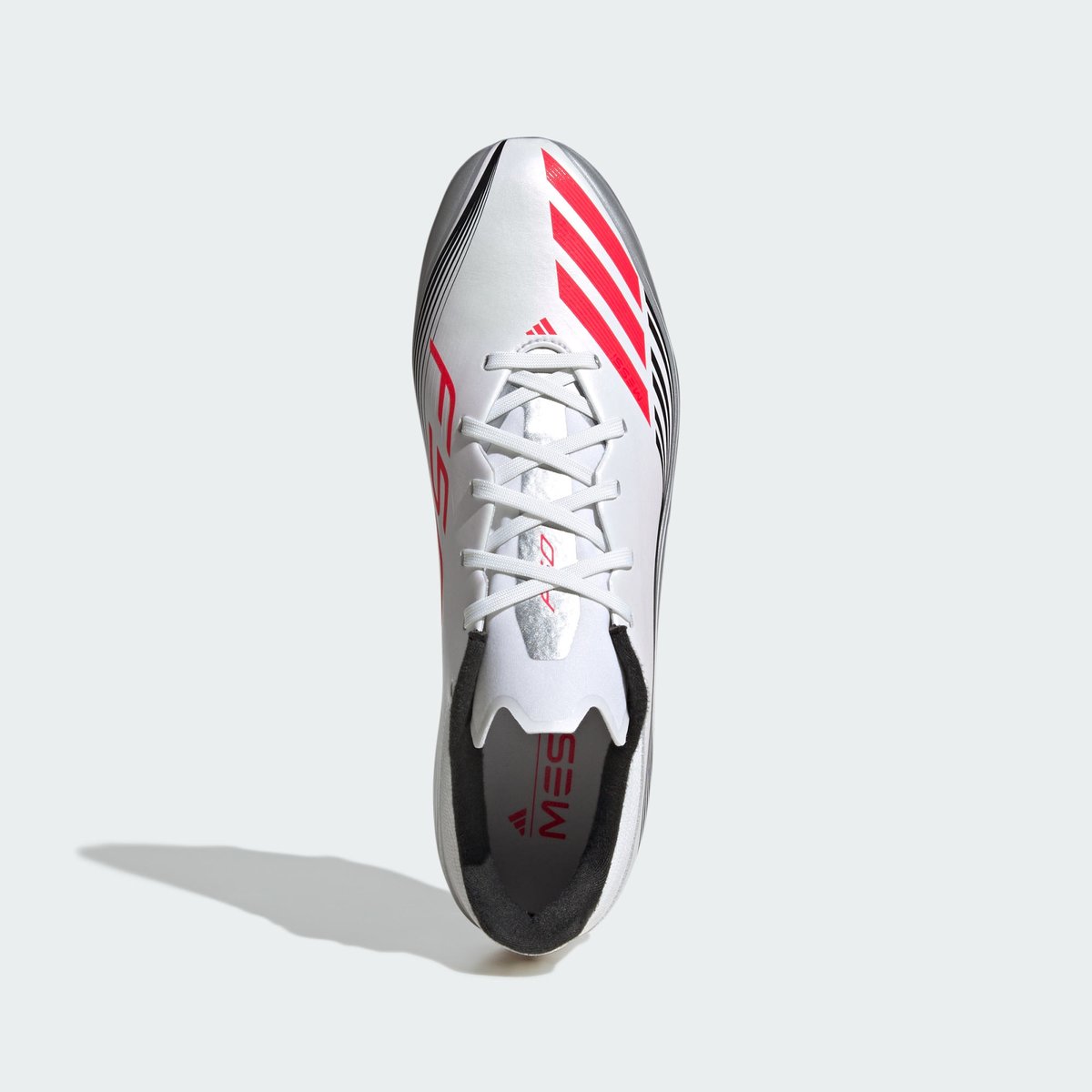 Chaussure F50 Messi League Terrain Souple/Multi-Surfaces Chaussure F50 Messi League Terrain Souple/Multi-Surfaces cloud white / lucid red / silver metallic, adidas Performance