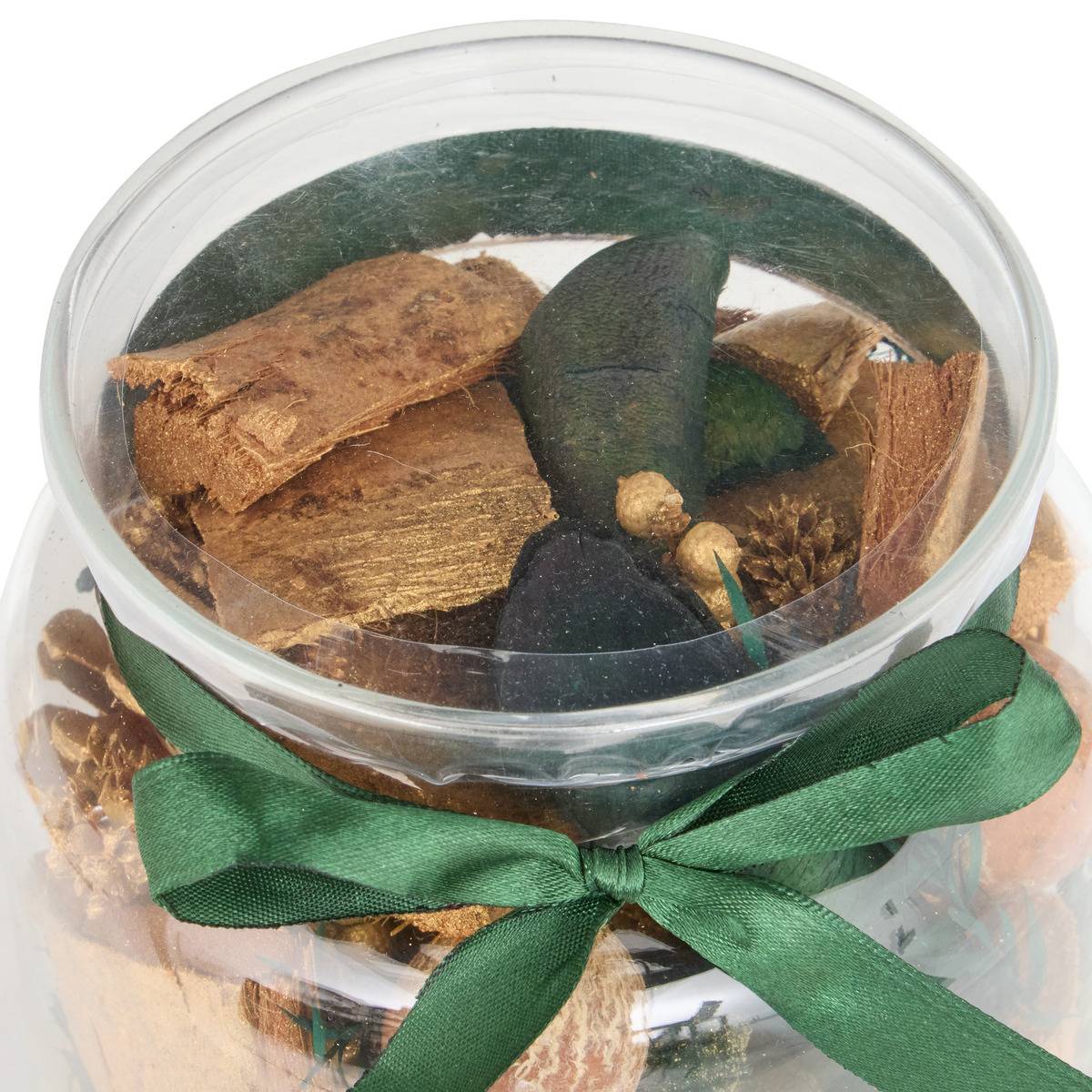 Pot-pourri en jarre 550 g rouge, FEERIC LIGHTS & CHRISTMAS